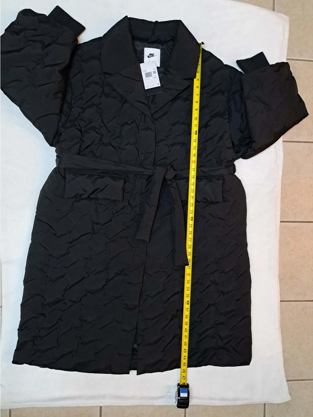 Nike Therma-Fit Down Oversized Trench Puffer Coat - Women's Size XXL